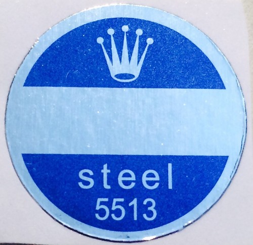 Rolex 5513 submariner steel - rolex,