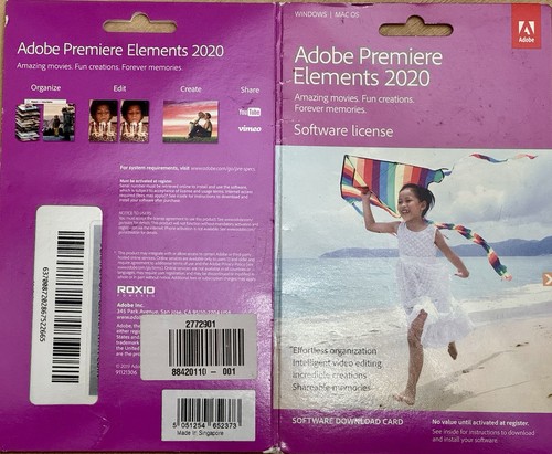 Adobe premier elements - elements, 2020