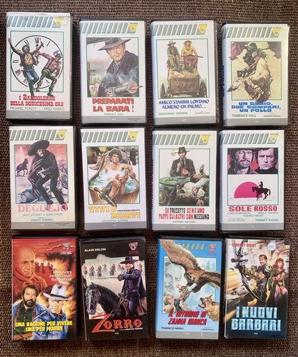 Lotto vhs spaghetti western - lotto,