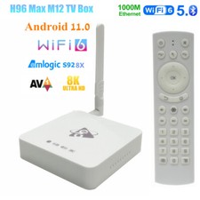 H96 Max M12 Android 11 TV Box