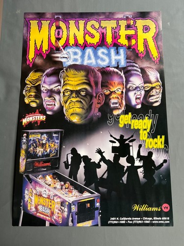 Monster bash piccolo poster - monster,