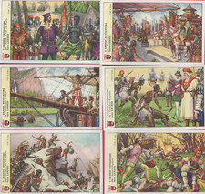 FIGURINE CAFFE LAVAZZA SERIE COMPLETA N°83 LXXXIII I GRANDI NAVIGATORI