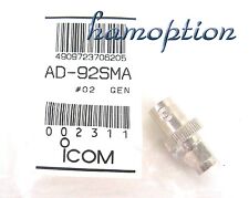 NUOVO ADATTATORE ICOM AD-92SMA SMA a BNC per IC-91A IC-91AD IC-E91 IC-E91D IC-92AD