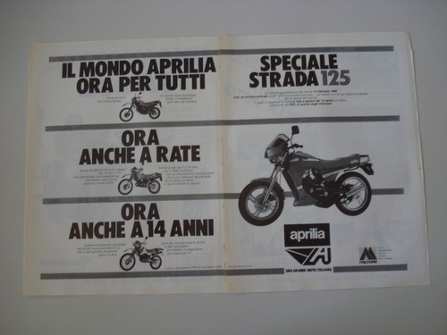 Advertising pubblicità 1986 - advertising,