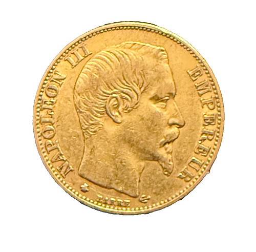 Francia 1859 oro franchi - francia, 20
