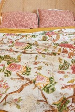 Trapuntino copriletto indiano