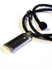 Collana Morellato Uomo in Acciaio, Fibra di Carbonio e Zircone