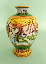 Vaso In Ceramica Con Drago