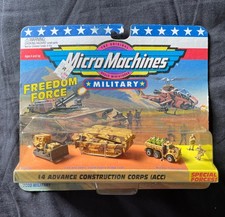 Micro Machines Military #4 Advance Construction Corps (ACC) raro ritrovamento