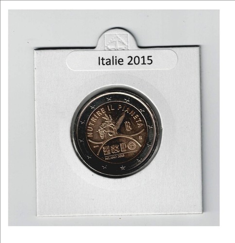 Pièce euros italie 2015 - pièce,