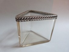 vase jardinière en cristal et