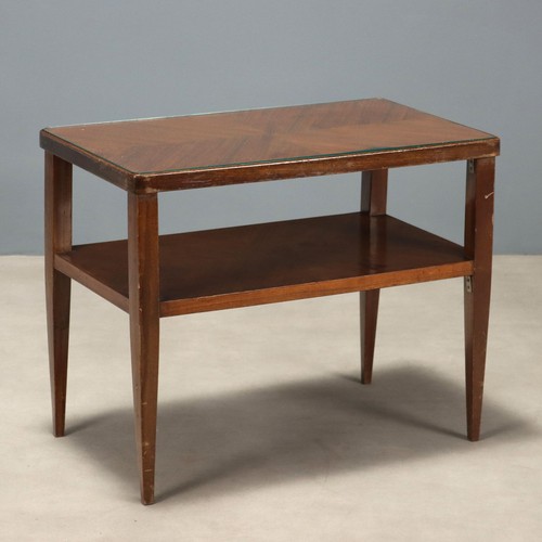 Tavolino vintage legno doppio - tavolino,