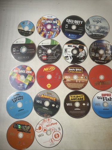 Game lot gamecube wii ps2 - lot,