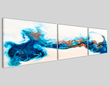 Quadri astratti Fluo stock Q3