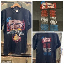 MAGLIETTA BRUCE SPRINGSTEEN E STREET BAND PARKWAY TOUR EUROPEO RARA VINTAGE