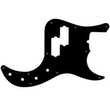 USA PICKGUARD per FENDER® AMERICAN DELUXE -2010 PRECISION BASS® 3 strati BLACK BWB