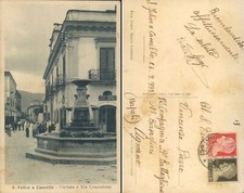 S.FELICE A CANCELLO BELLA ANIMAZIONE CON CAFFE' CENTRALE E FONTANA R@R@-N.48969