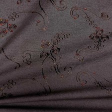 Tessuto Jeans Ricamato