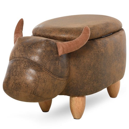 Homcom pouf contenitore - pouf,