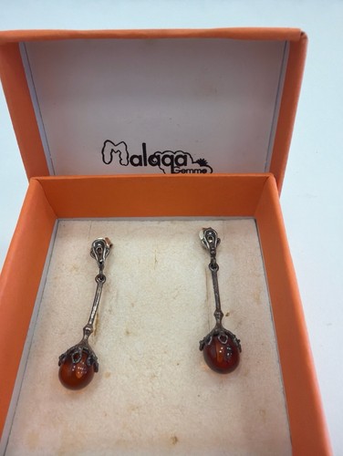 Orecchini vintage malaga gemme - orecchini,