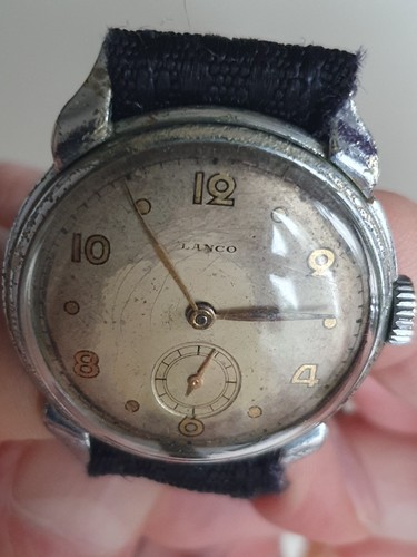 Orologio vintage lanco - vintage,