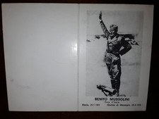 LUTTINO DI BENITO MUSSOLINI