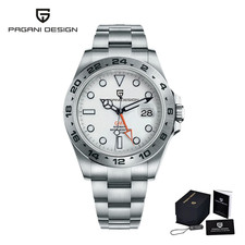 Orologio Uomo Vintage 42MM GMT