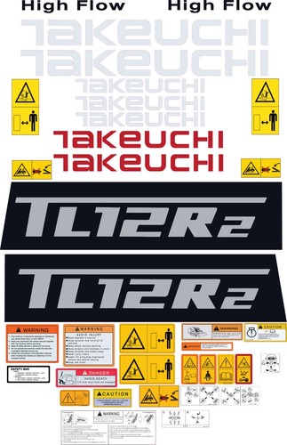Adatto per takeuchi tl12r2 kit - adatto,