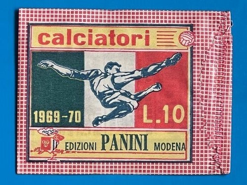 Bustina calciatori 1969 - bustina,