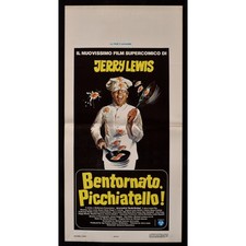 locandina BENTORNATO PICCHIATELLO jerry lewis cuoco cucina ristorante B212