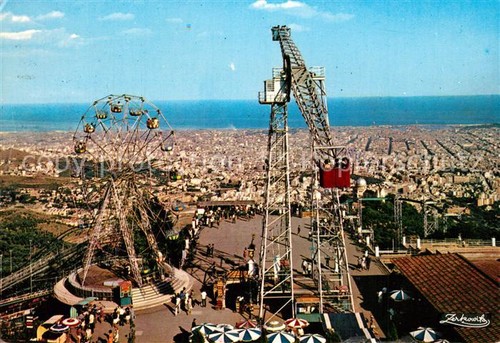 Barcellona cataluna tibidabo - barcellona,