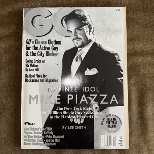 Mike piazza rivista gq - piazza,
