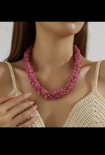 COLLANA TORCHON COLORE MISTO