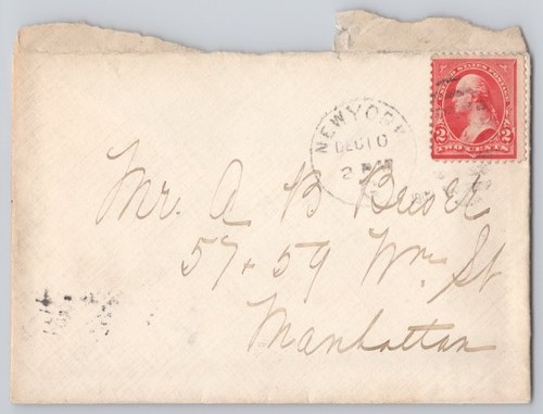 New york addr envelope - ny,, addr.