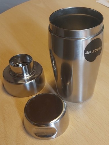 Alessi cocktail mixer shaker - alessi,