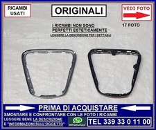 CORNICE CROMATA CUFFIA CAMBIO MANUALE LANCIA Y YPSILON 3 mod 312 846 DAL 2012