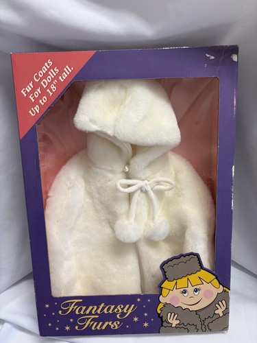 Cappotto pelliccia bianco