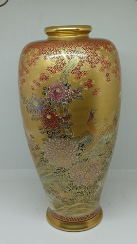 Antico grande vaso satsuma - vaso,