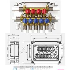 COLLETTORE SANITARIO TECO 5 FREDDI + 4 CALDI FASTEC F13 K403DF10100