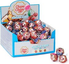 Chupa Chups Dolci Senza Zucchero Confezione Multipla da 50 Lecca-Lecca