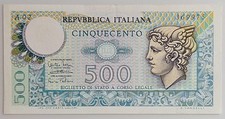 500 Lire Mercurio - Biglietto