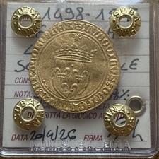 Moneta oro francia scudo del - oro,