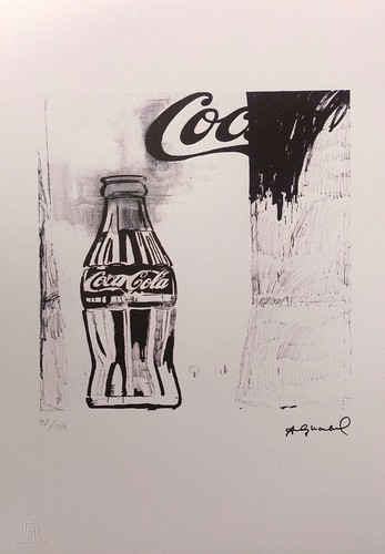 Andy warhol litografia - andy, su