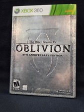 The Elder Scrolls IV Oblivion Ed. 5° Anniversario Microsoft Xbox 360 CIB con mappa