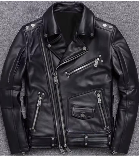 Giacca motociclista uomo - giacca,