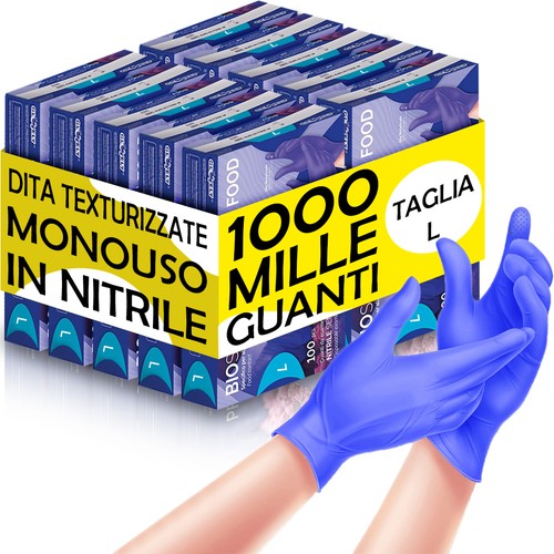 1000 guanti nitrile - 1000,