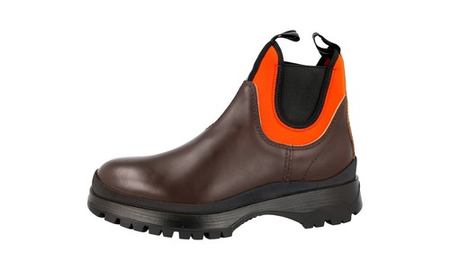 Prada leder neopren brixxen - leder,