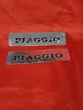 TARGHETTA SERBATOIO ( 2 PEZZI) SCRITTA LATERALE PIAGGIO CIAO 50 PX R2 SC