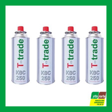 4 BOMBOLETTE CARTUCCE GAS