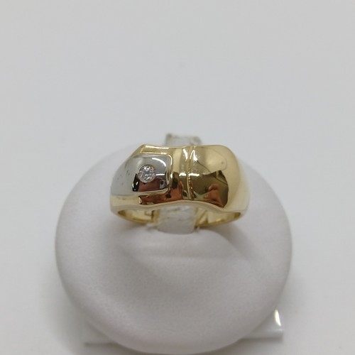 Anello uomo oro giallo - anello,